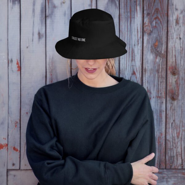 Black Bucket Hat - No Breath Collection