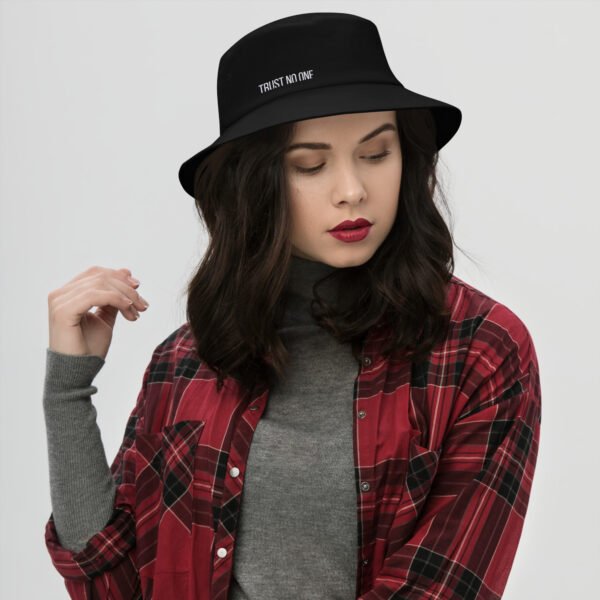 Black Bucket Hat - No Breath Collection - Image 2