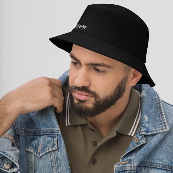 Black Bucket Hat - No Breath Collection - Image 3