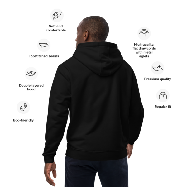 Black Hoodie - Asylum Collection - Image 4